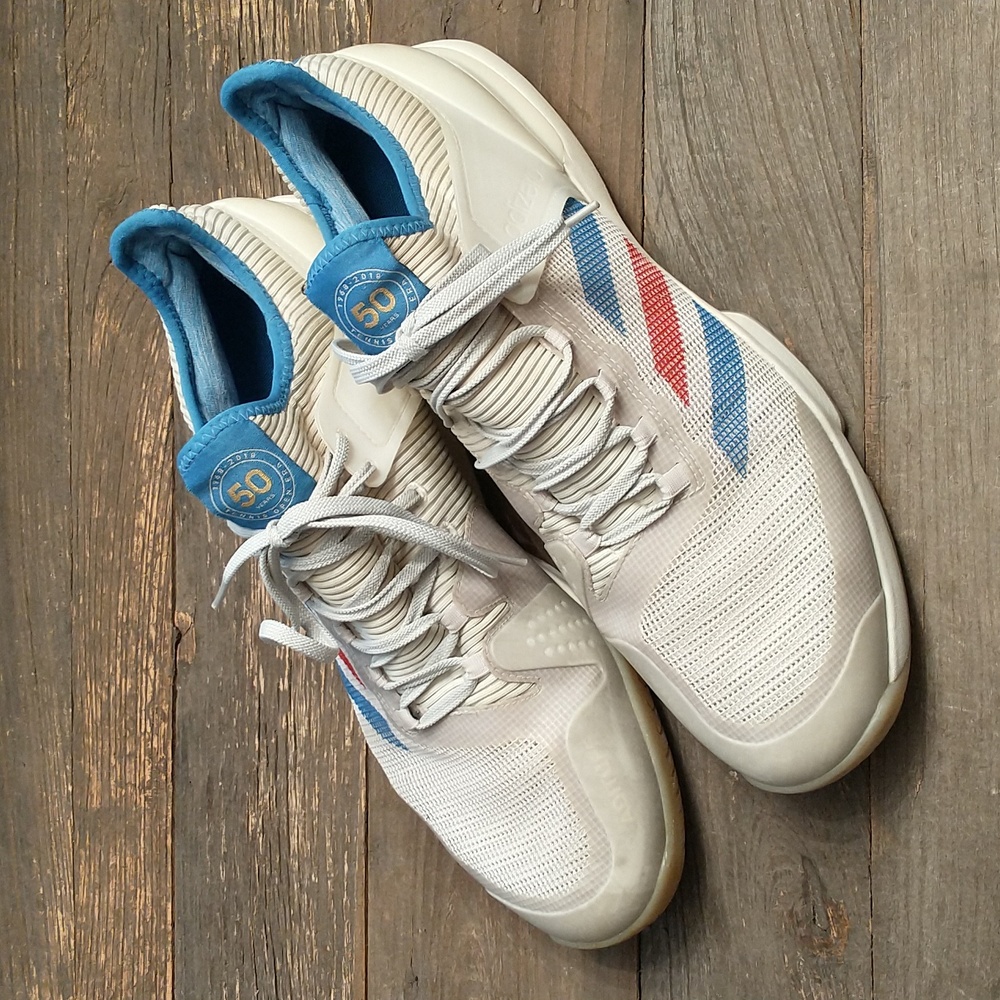 Adidas Adizero Ubersonic 50th Anniversary tennis shoes